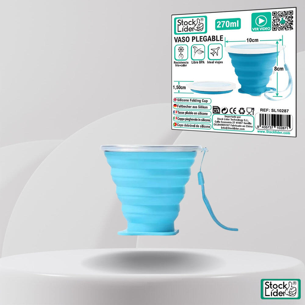 Vaso plegable 270ml