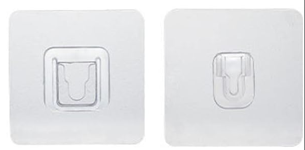 Ganchos adhesivos extra fuertes 4 PCS