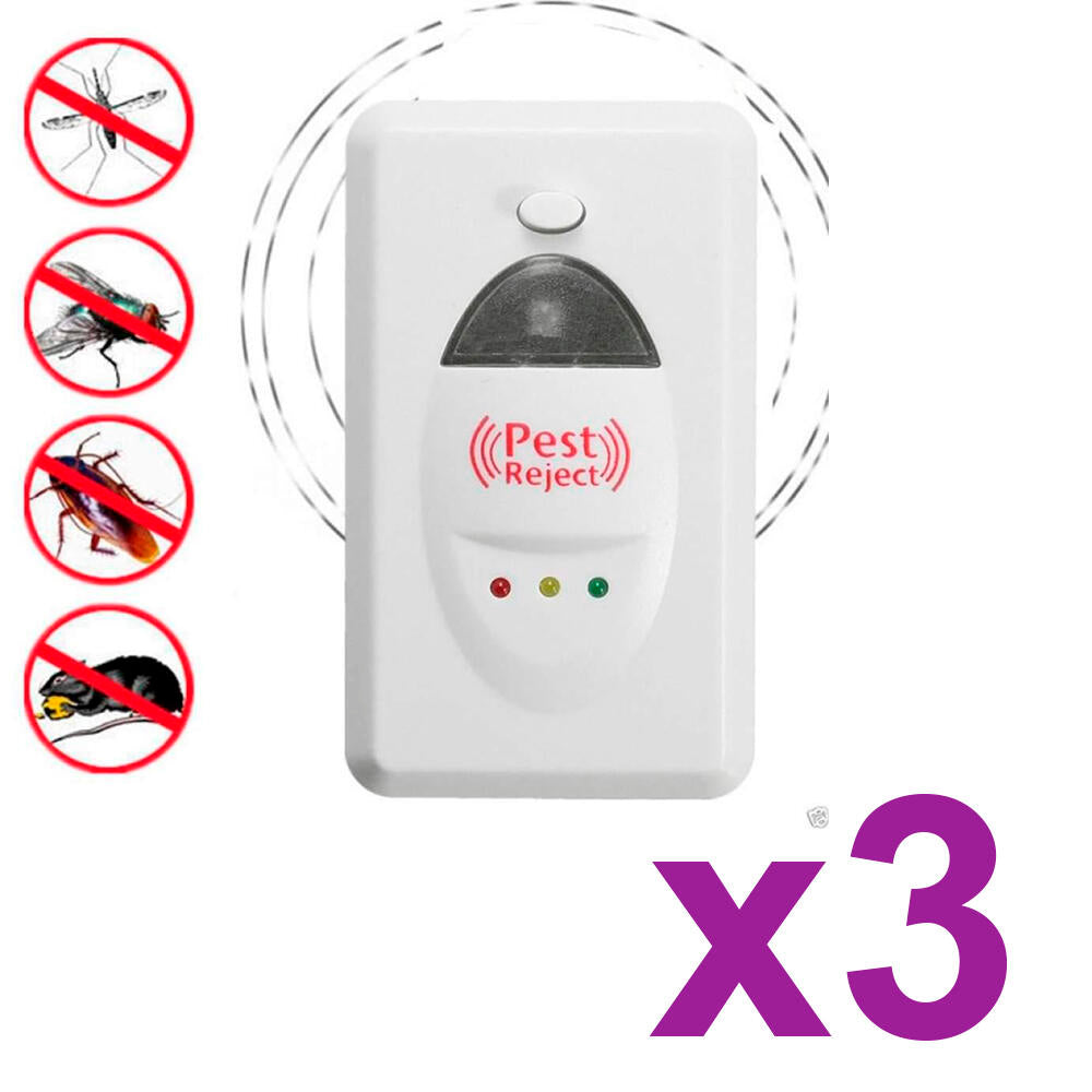 Pack de 3 Ahuyentador Pest Reject