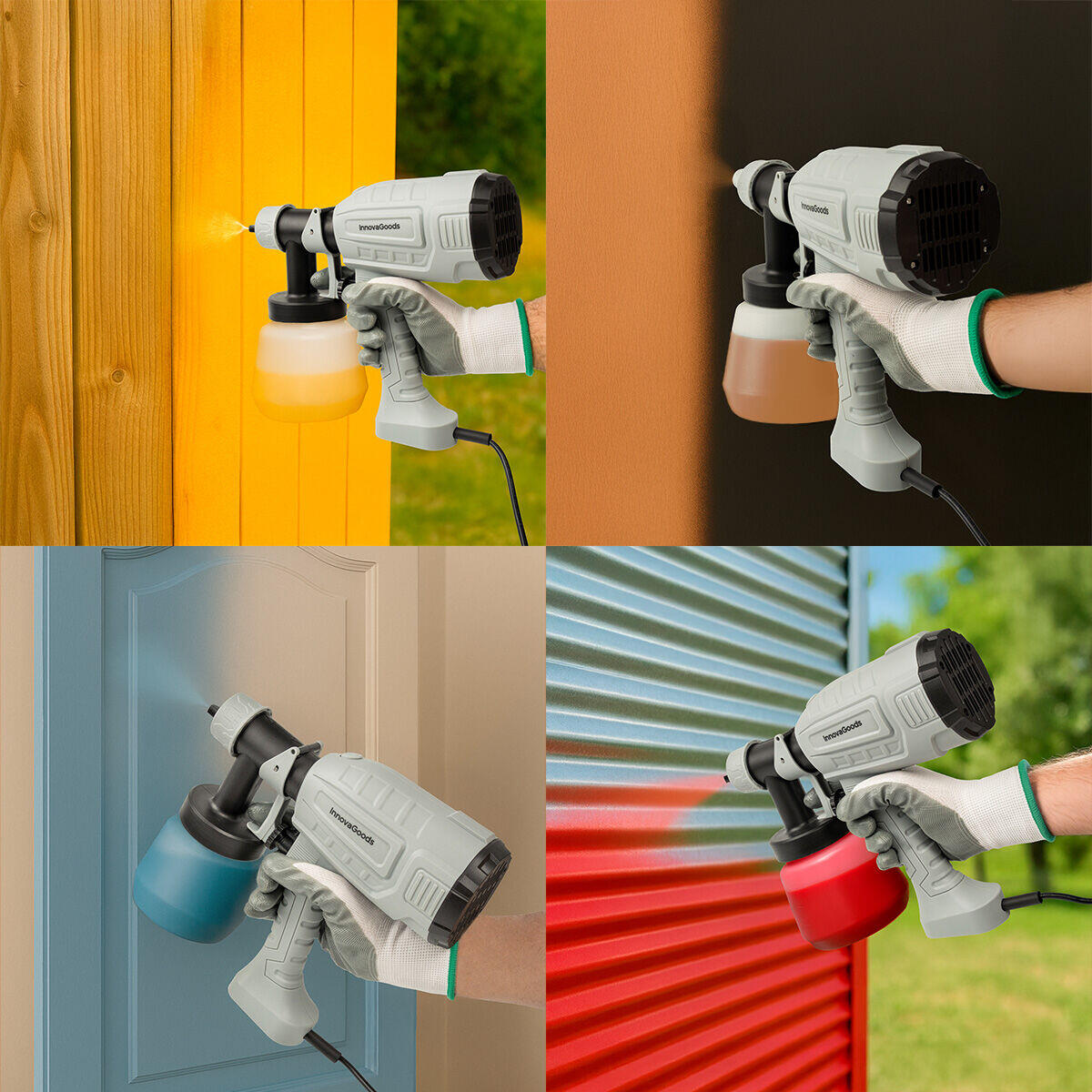 Pistola de Pintura Eléctrica Spraint 1L 500 W