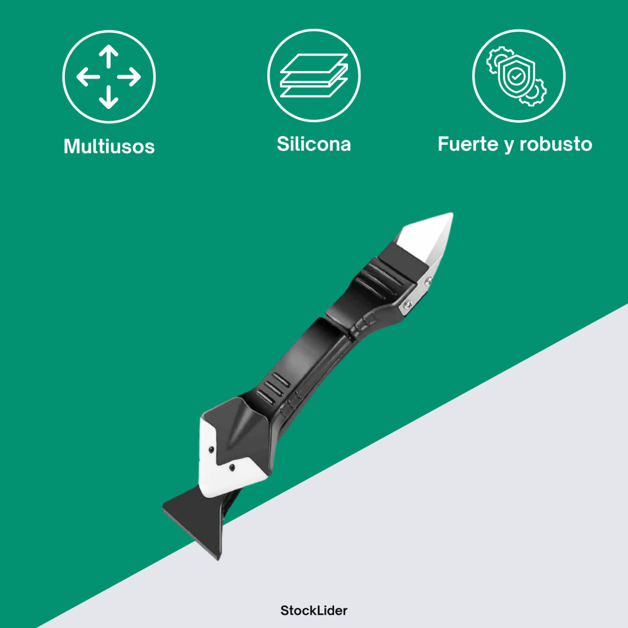 Raspador de silicona multifunción