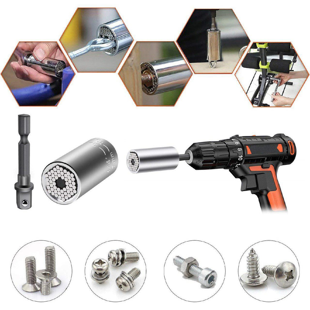 Llave De Vaso Universal Con Accesorios