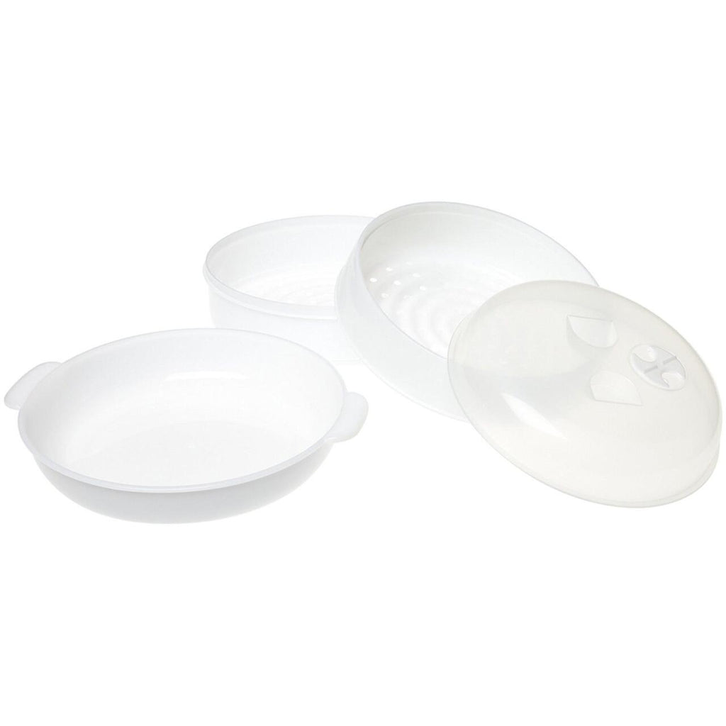 Cazuela Para Microondas De Cocina Al Vapor