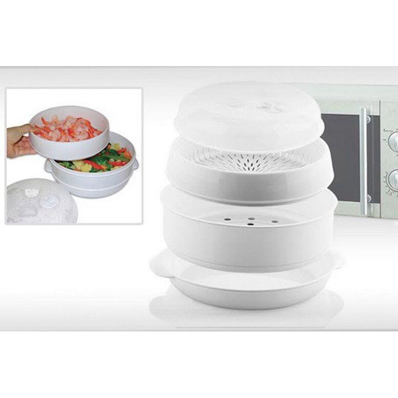 Cazuela Para Microondas De Cocina Al Vapor