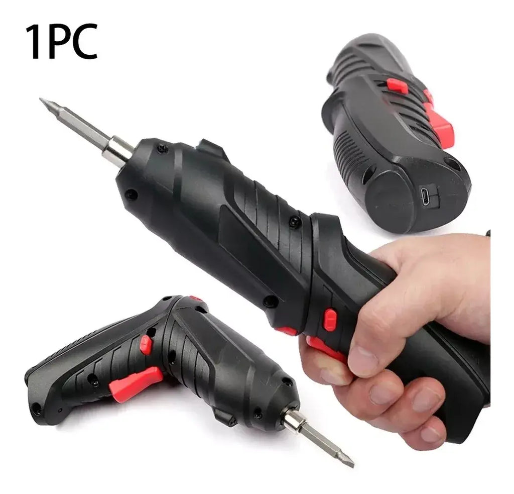 Destornillador Inalámbrico 4.8V con 47 Piezas – Herramienta Versátil para Todo Tipo de Trabajos