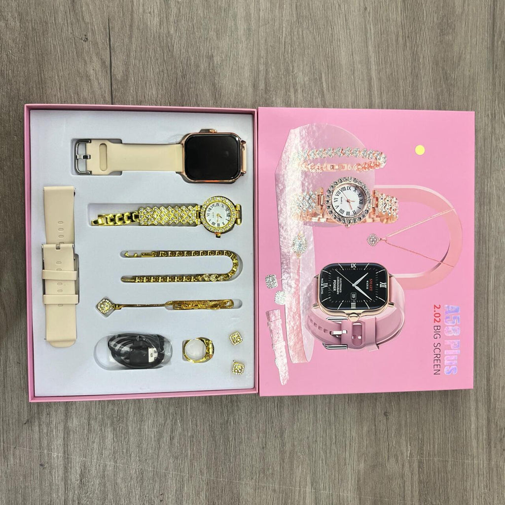 Set SmartWatch Lady- reloj inteligente